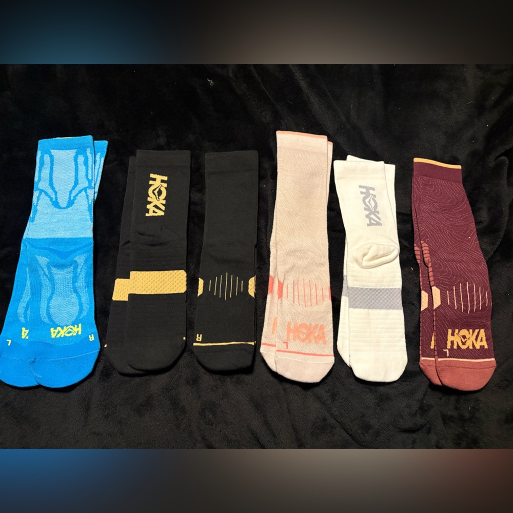 NWOT Hoka running socks